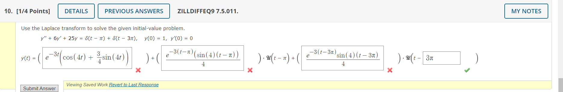 Solved Any help in figuring out what I did wrong on this | Chegg.com