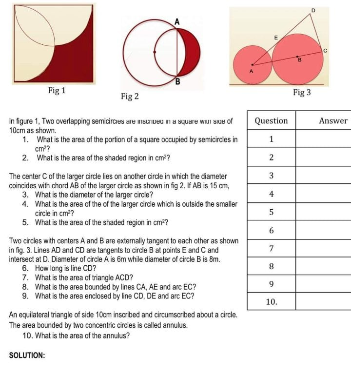 Solved D A E C B Fig 1 Fig 2 Fig 3 Question Answer In Figure