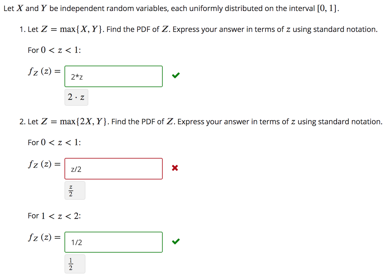 Solved Let X And Y Be Independent Random Variables Each 3813