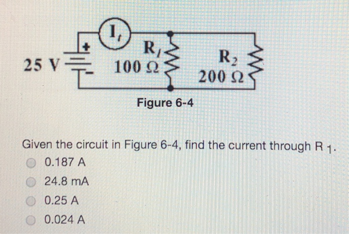 Solved RS 100 Q> 2002 Figure 6-4 Given the circuit in Figure | Chegg.com