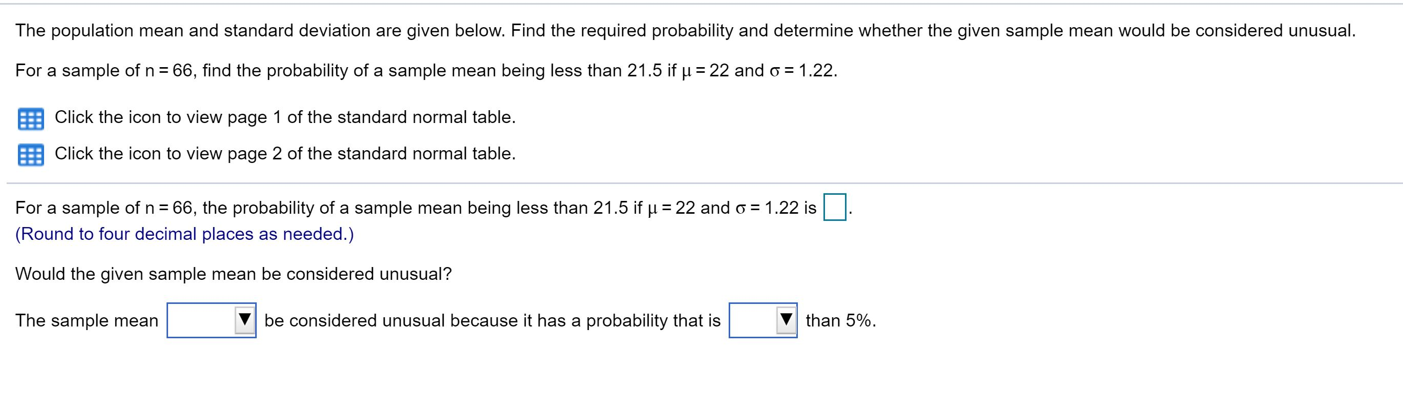 Solved Use a table of cumulative areas under the normal | Chegg.com