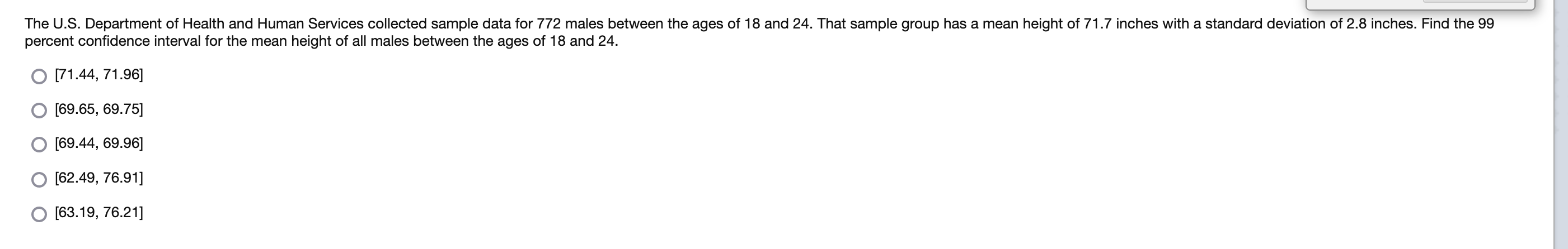 Solved X = 75 lbs., and we know that o 2 = 100 lbs. | Chegg.com