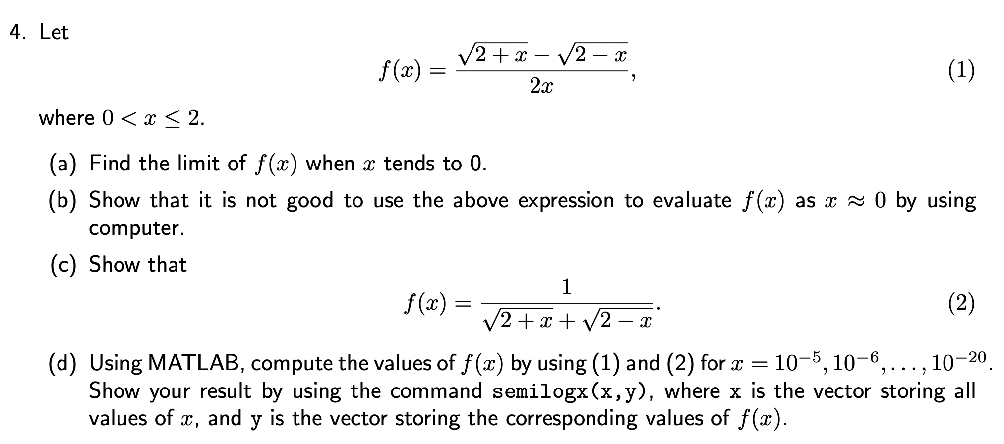 f(x) = sqrt(2 - x ^ 2)