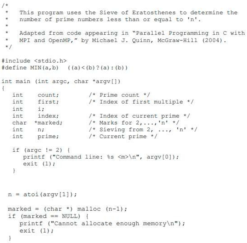 Solved Please solve Make the following program parallel by | Chegg.com