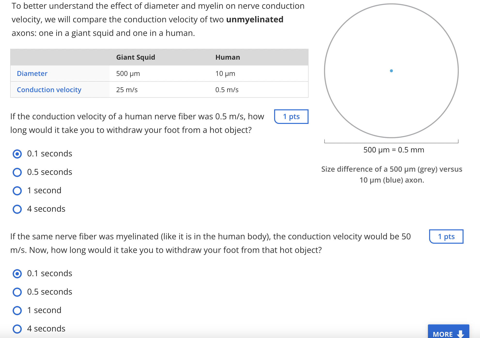 Solved To better understand the effect of diameter and | Chegg.com