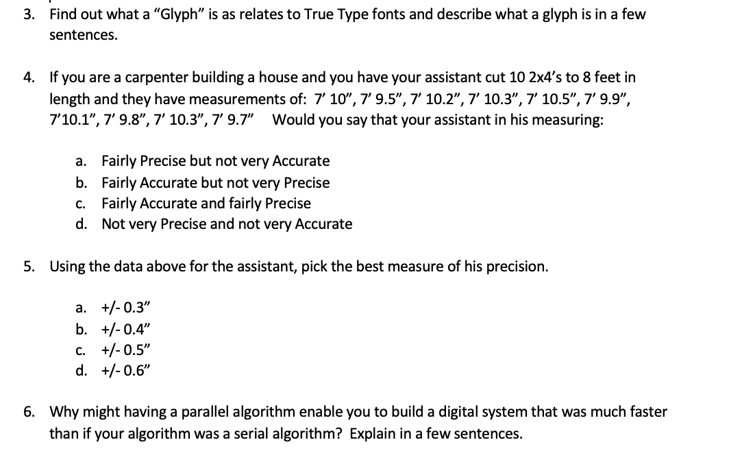 Solved 3. Find out what a 