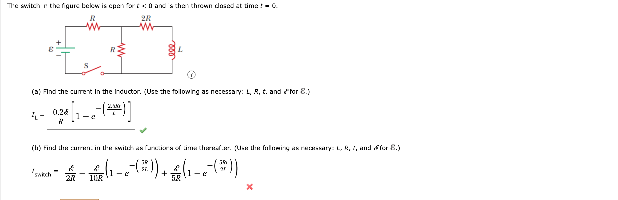 Solved I just need help with part b please! I can't seem to | Chegg.com