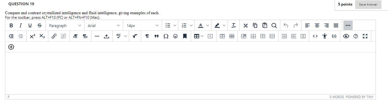 Solved QUESTION 19 5 points Save Answer Compare and contrast | Chegg.com