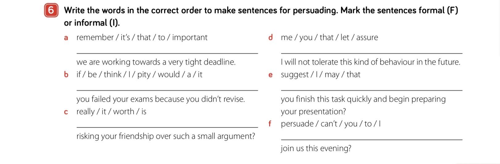 Solved 1 Complete the sentences with words and expressions | Chegg.com