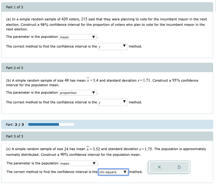 Solved A) In A Simple Random Sample Of 420 Voters, 215 Said | Chegg.com