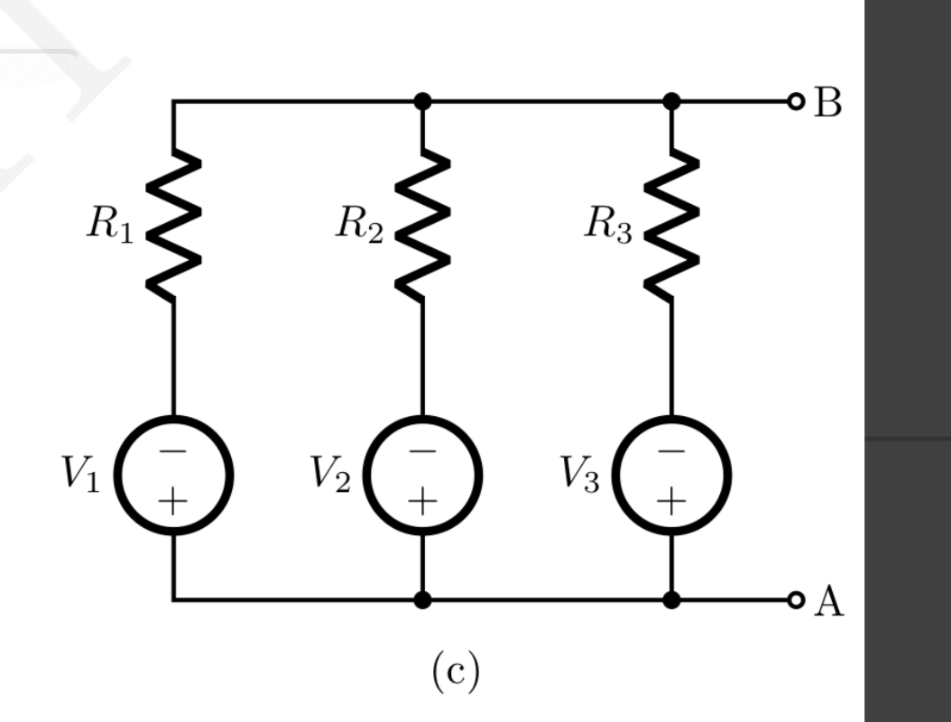 Solved Find the Thevenin equivalent voltage and resistance | Chegg.com