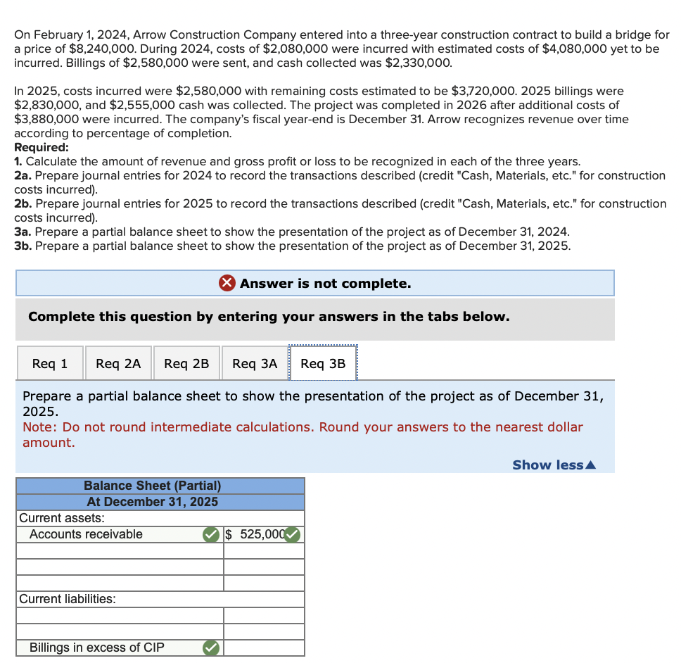 Solved On February 1 2024 Arrow Construction Company Chegg Com   PhpzQ0Rff