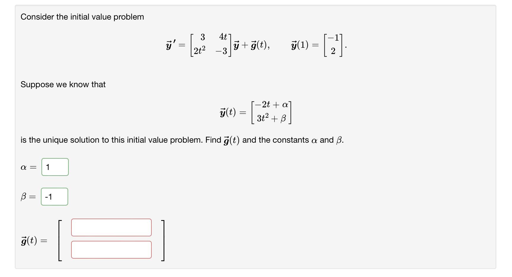 Solved Consider the initial value problem | Chegg.com