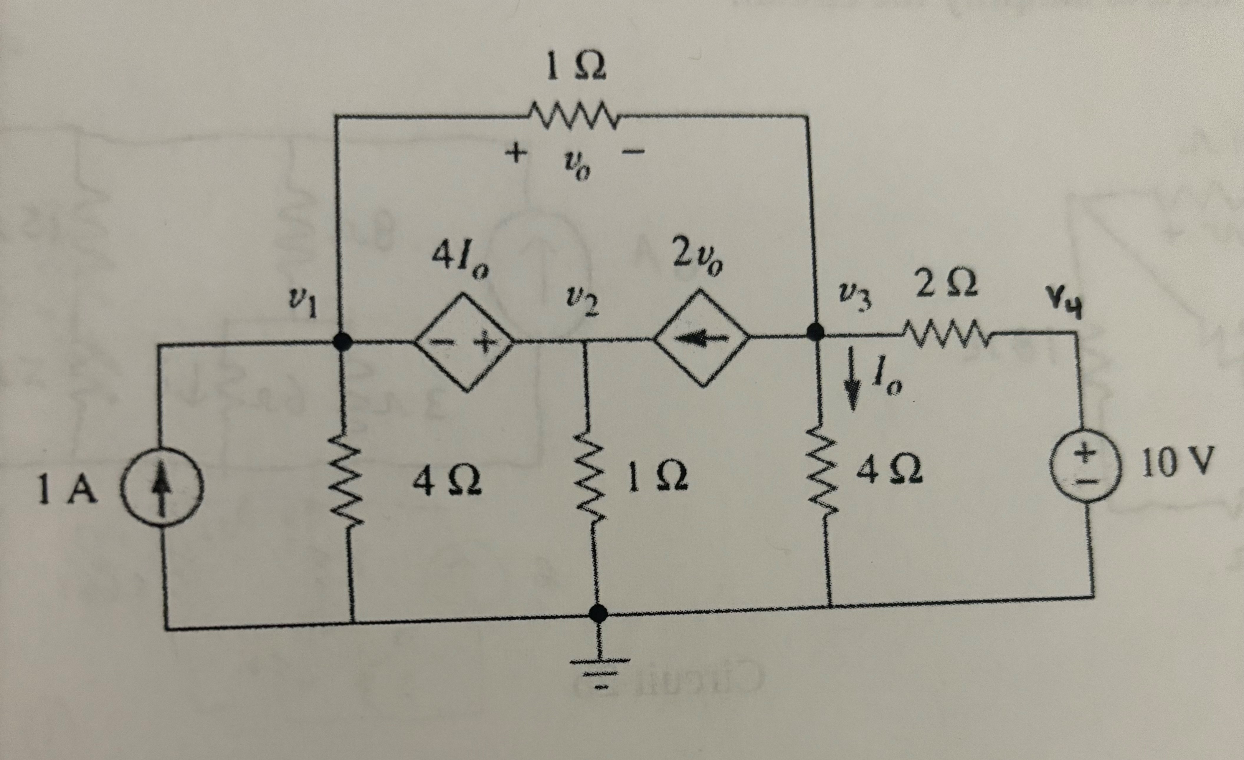 Solve Circuit Using Mesh Current Analysis. Currents: | Chegg.com