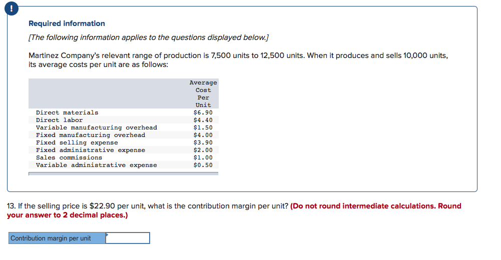 solved-martinez-company-s-relevant-range-of-production-is-chegg