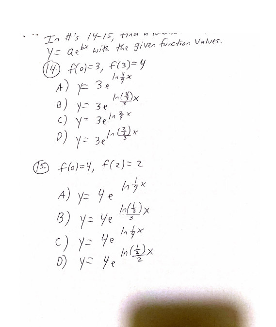 Solved Use The Definition Of Logarithm To Find Each I Chegg Com