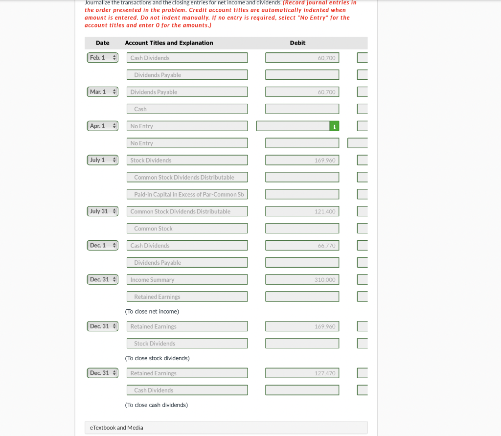 Solved Journalize the transactions and the closing entries | Chegg.com