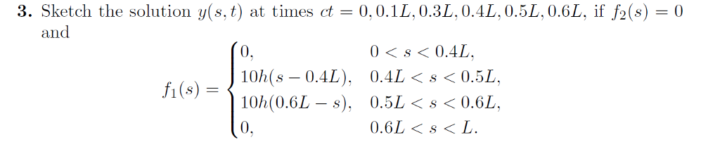 Solved Consider the following initial boundary value problem | Chegg.com