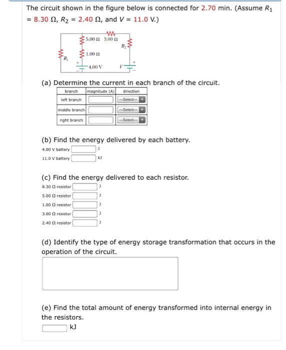 Solved The circuit shown in the figure below is connected | Chegg.com