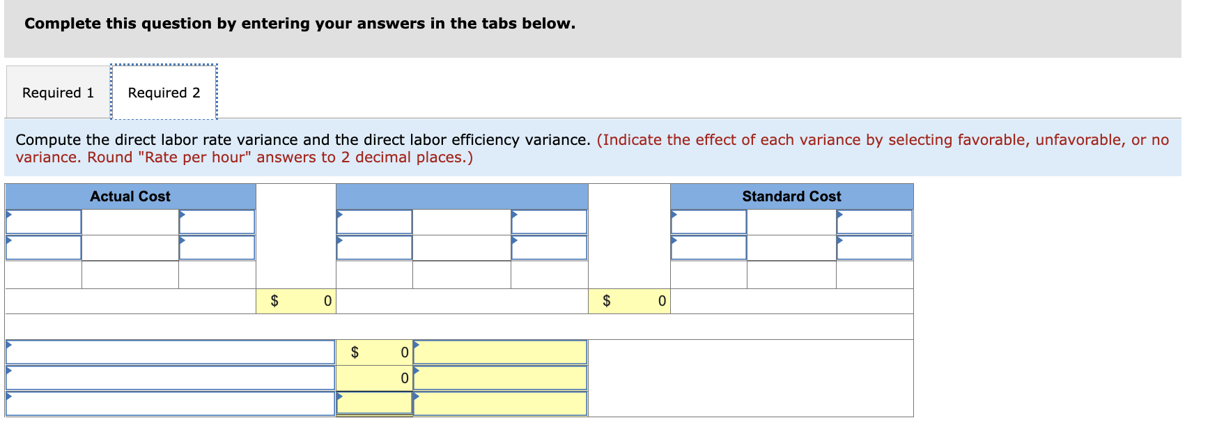Solved Lucia Company has set the following standard cost per
