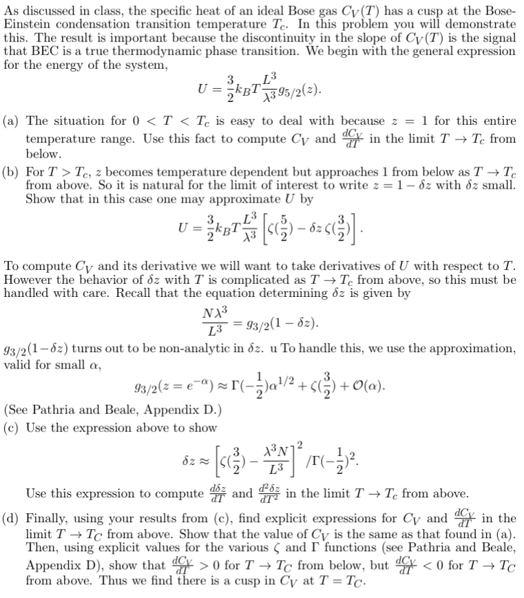 as-discussed-in-class-the-specific-heat-of-an-ideal-chegg