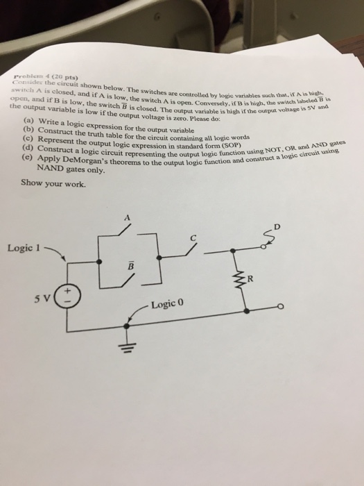 Solved Consider the circuit shown below. The switches are