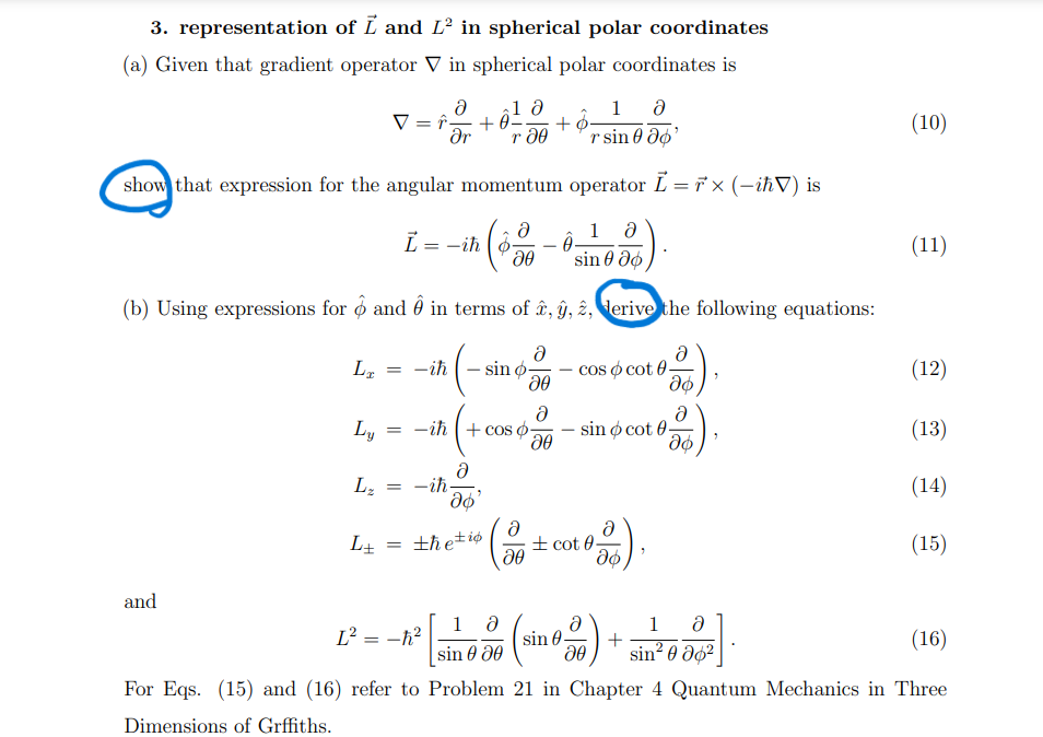 Solved 1. commutator relations for angular momentum | Chegg.com