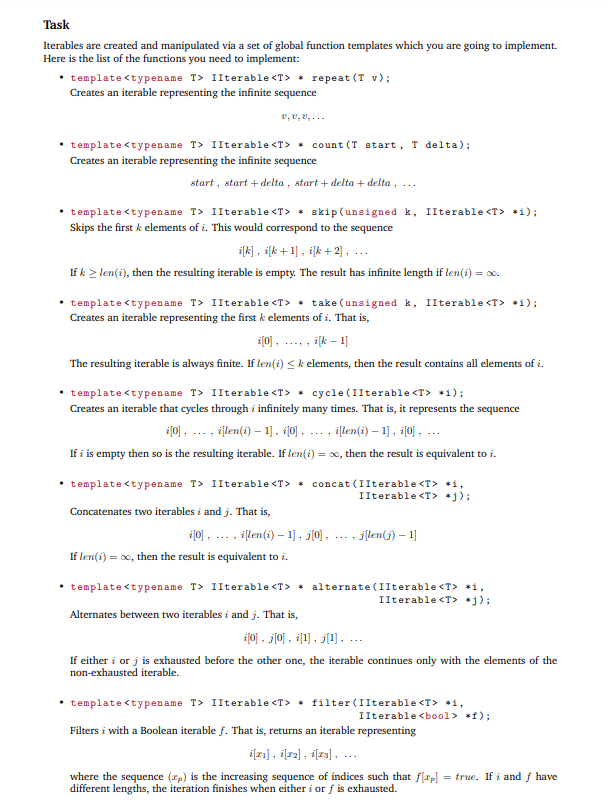In this assignment, you will write a series of | Chegg.com