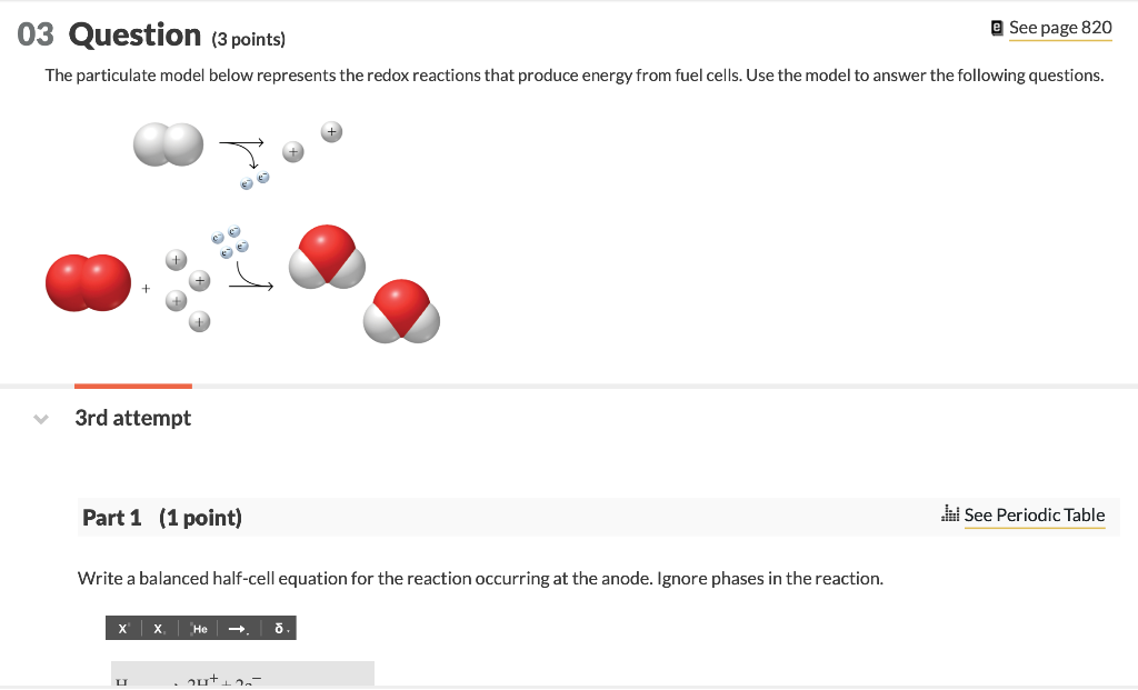 Solved 03 Question (3 points) e See page 820 The particulate | Chegg.com