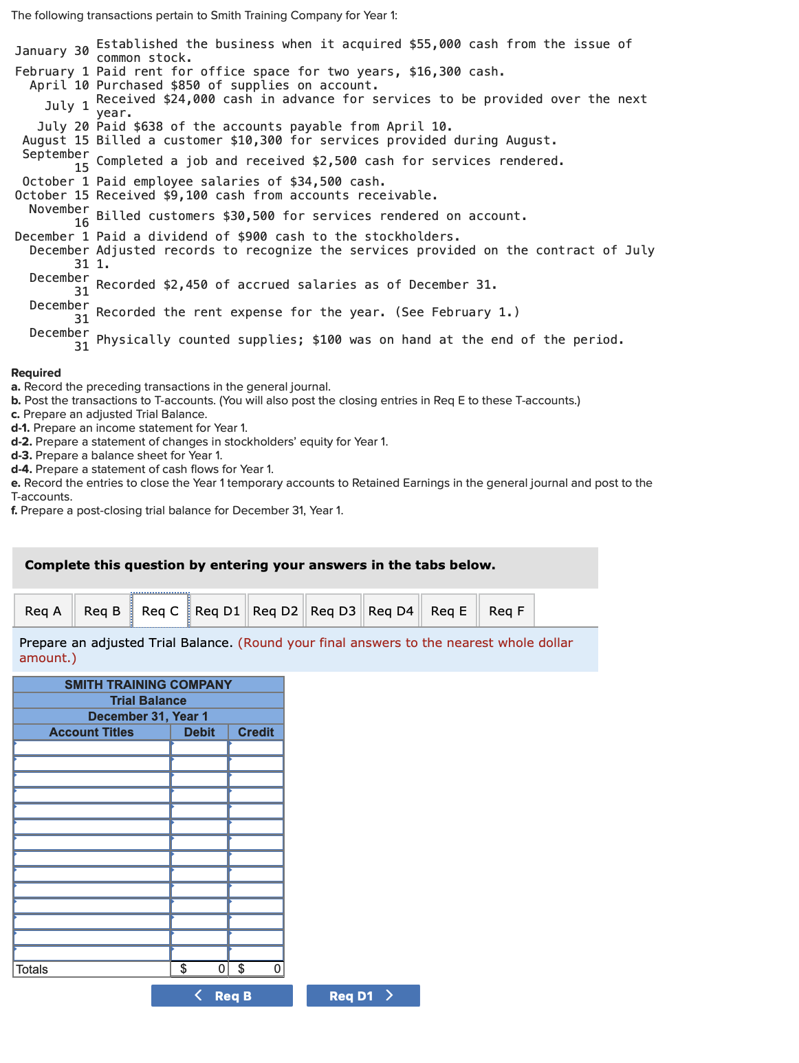 Solved Required A. Record The Preceding Transactions In The | Chegg.com