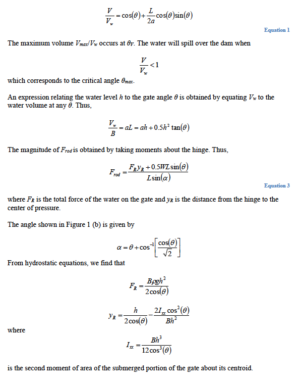 Solved Problem 1 (20 pts.) Introduction Frod Rod L Gate | Chegg.com