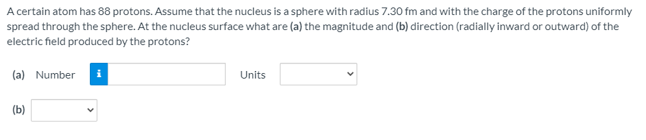 Solved A certain atom has 88 protons. Assume that the | Chegg.com