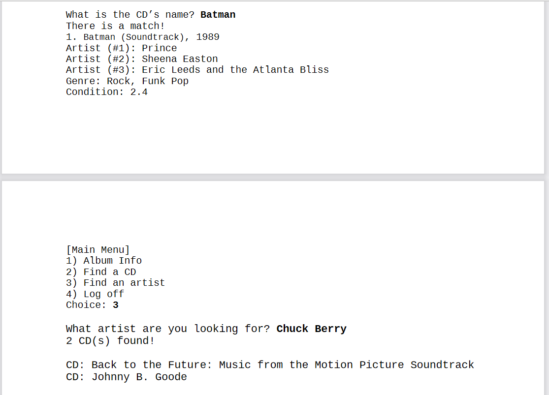 Solved Assignment 7A: Rare Collection. We can make arrays of | Chegg.com