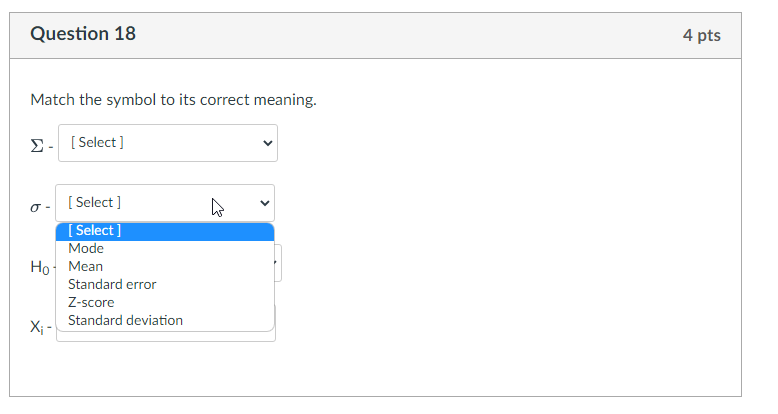 Solved Match the symbol to its correct meaning. Match the | Chegg.com