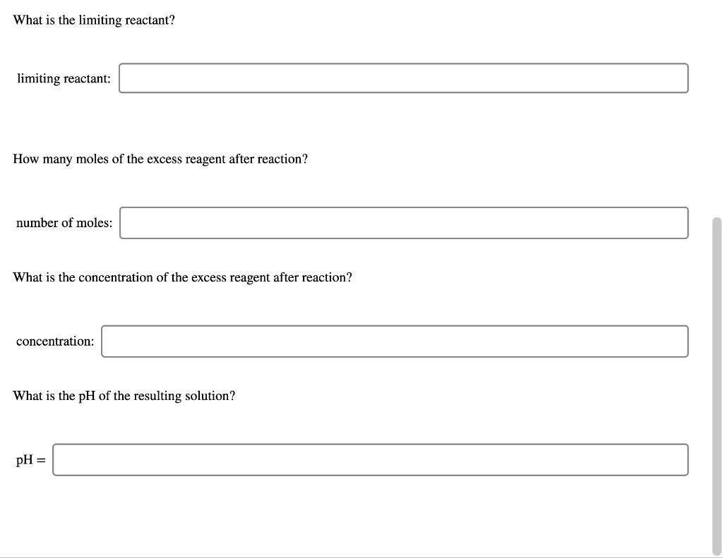 Solved The reaction of the strong acid HBr with the strong