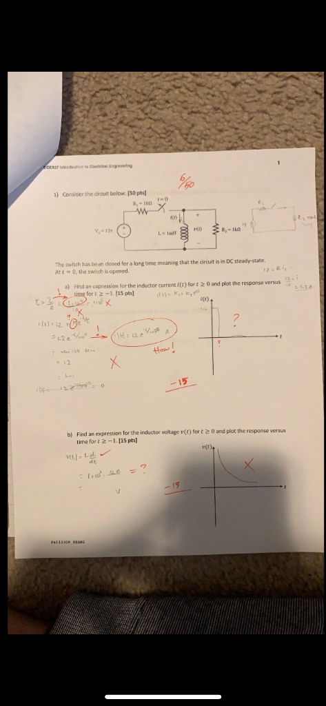 Solved Fcet Introduction To Electrical Engineering Vr F L Chegg Com