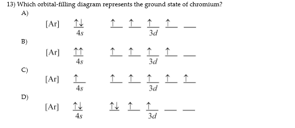 solved-13-which-orbital-filling-diagram-represents-the-chegg