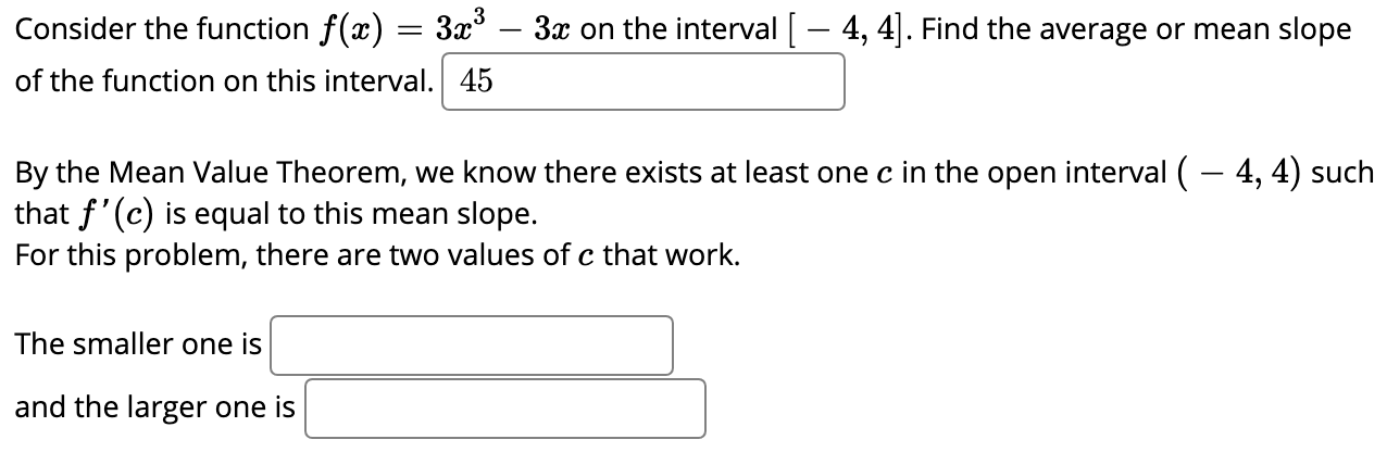 Solved Consider the function f ( x ) = 3 x^3 − 3 x on the | Chegg.com