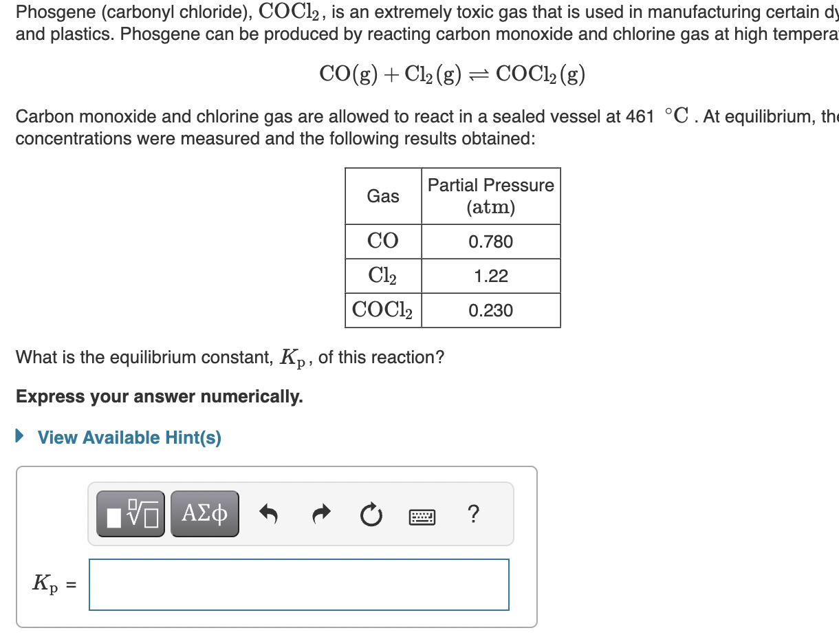 solved-phosgene-carbonyl-chloride-cocl2-is-an-extremely-chegg