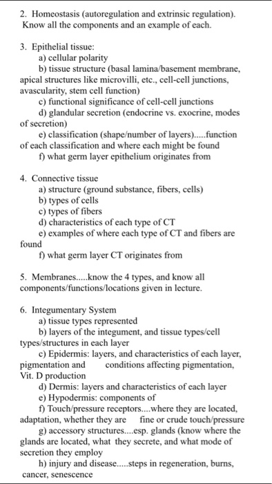 Solved Homeostasis (autoregulation and extrinsic | Chegg.com