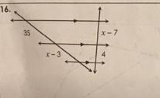 Solved 16. 35 x-7 X-3 | Chegg.com
