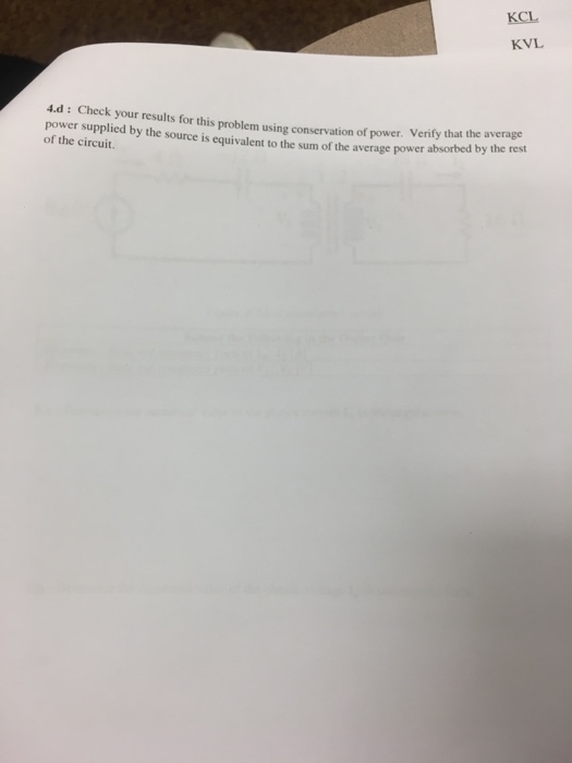 Solved Problem4i Consider the circuit in Figure 4 with | Chegg.com