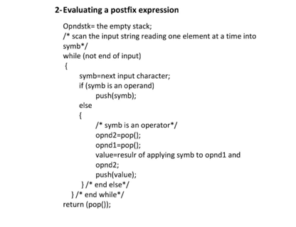 Apply the Stack Applications algorithms in c++. You | Chegg.com