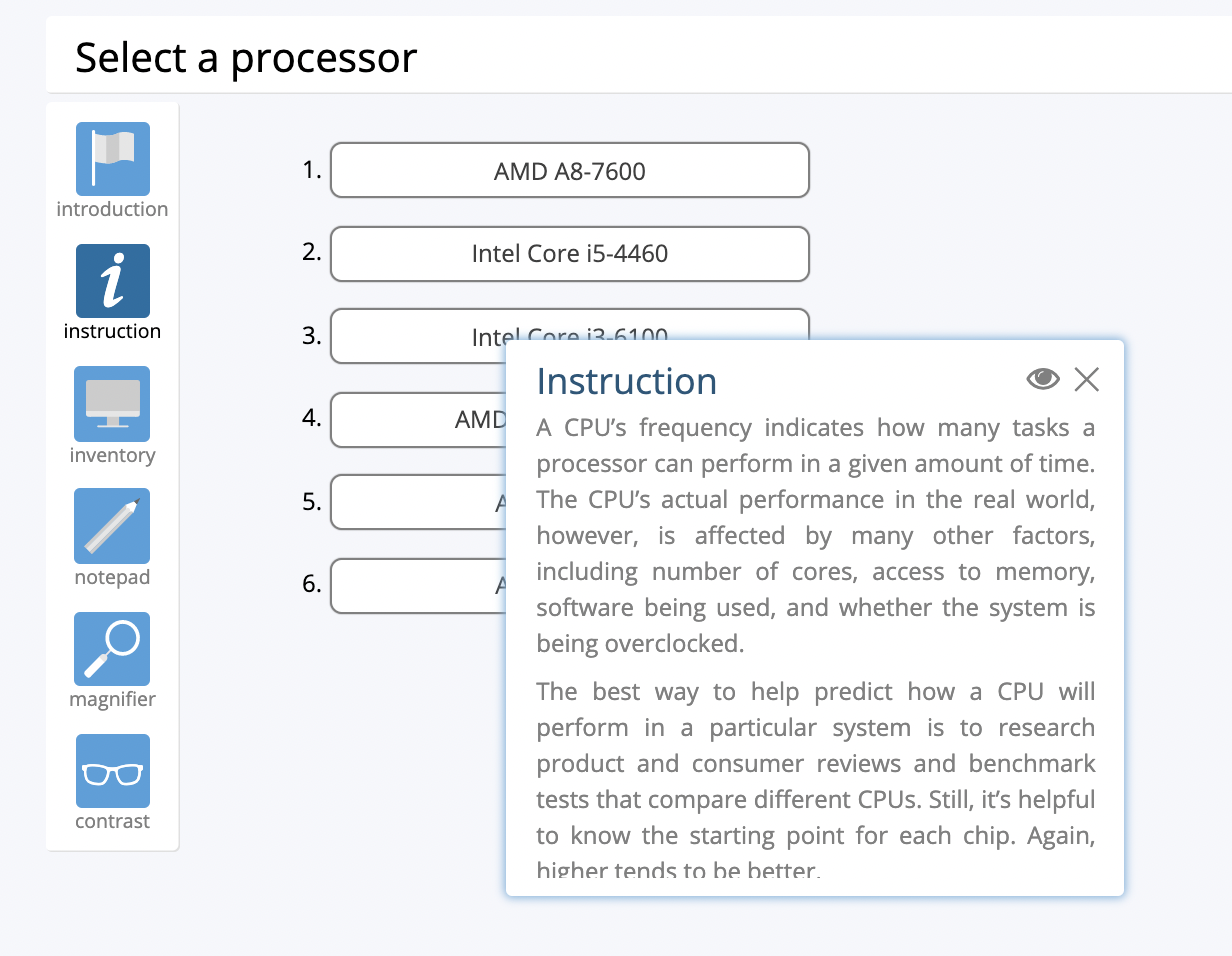 Solved Select A Processor 1 Amd A8 7600 Introduction 2 Chegg Com