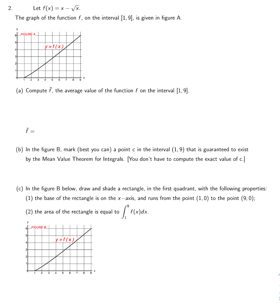 Solved Let F X X V The Graph Of The Function F On Chegg Com