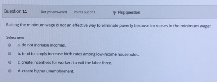 Solved Question 6 Not yet answered Points out of 1 P Flag | Chegg.com