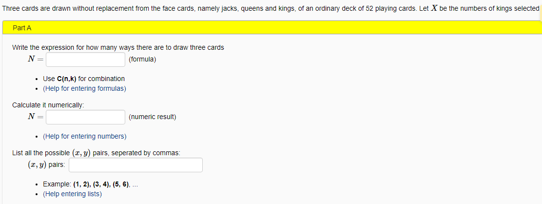 Solved Three cards are drawn without replacement from the | Chegg.com