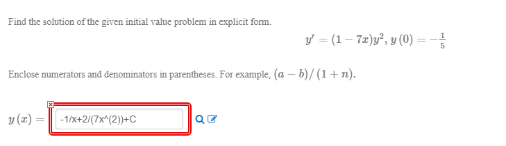 Solved Find the solution of the given initial value problem | Chegg.com