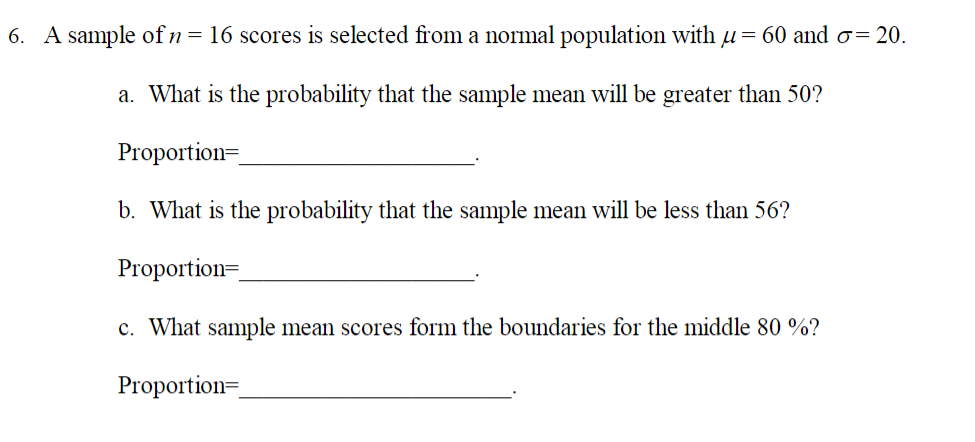 Solved Sample Of N=16 Scores Is Selected From A Normal | Chegg.com