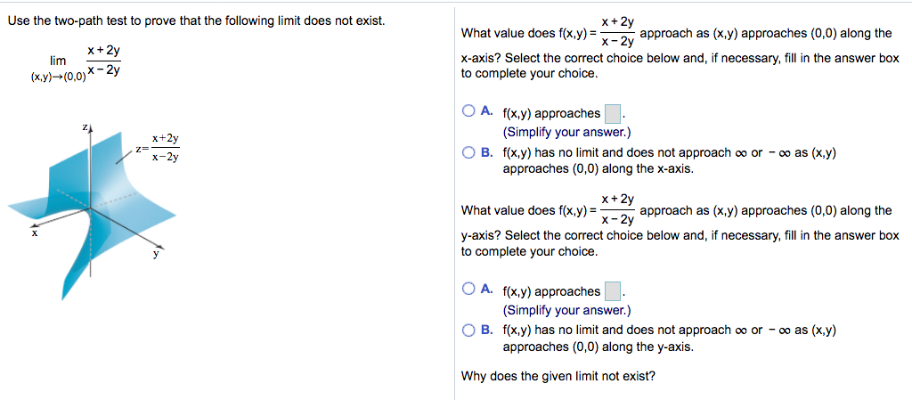 Solved Use the two-path test to prove that the following | Chegg.com